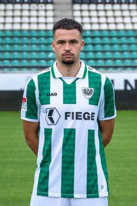Yassine Bouchama SC Preußen Münster 2 Bundesliga, portrait date 2024 2025 Copyright: xKirchner-Media THx