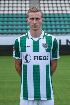 Joshua Mees SC Preußen Münster 2 Bundesliga, portrait date 2024 2025 Copyright: xKirchner-Media THx
