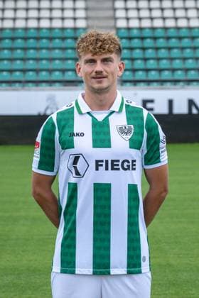 Thorben Deters SC Preußen Münster 2 Bundesliga, portrait date 2024 2025 Copyright: xKirchner-Media THx