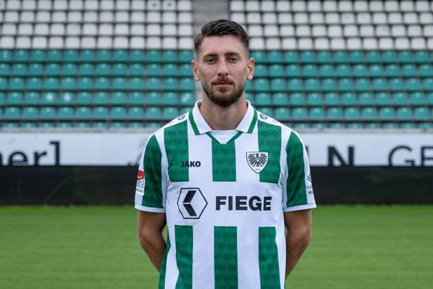 Charalambos Makridis SC Preußen Münster 2 Bundesliga, portrait date 2024 2025 Copyright: xKirchner-Media THx