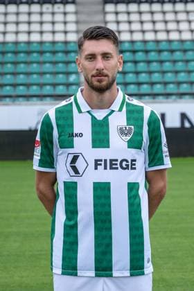 Charalambos Makridis SC Preußen Münster 2 Bundesliga, portrait date 2024 2025 Copyright: xKirchner-Media THx