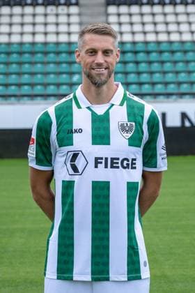 Marc Lorenz SC Preußen Münster 2 Bundesliga, portrait date 2024 2025 Copyright: xKirchner-Media THx