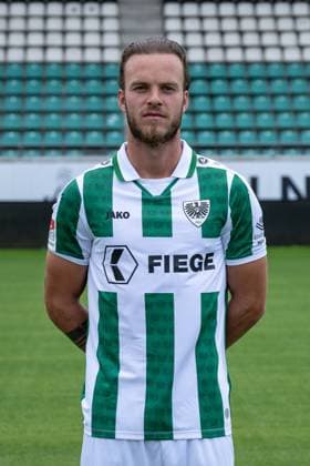 Jorrit Hendrix SC Preußen Münster 2 Bundesliga, portrait date 2024 2025 Copyright: xKirchner-Media THx