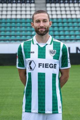 Rico Preißinger SC Preußen Münster 2 Bundesliga, portrait date 2024 2025 Copyright: xKirchner-Media THx