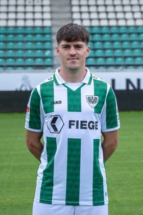 Dominik Schad SC Preußen Münster 2 Bundesliga, portrait date 2024 2025 Copyright: xKirchner-Media THx