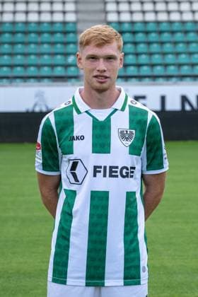 Luca Bolay SC Preußen Münster 2 Bundesliga, portrait date 2024 2025 Copyright: xKirchner-Media THx