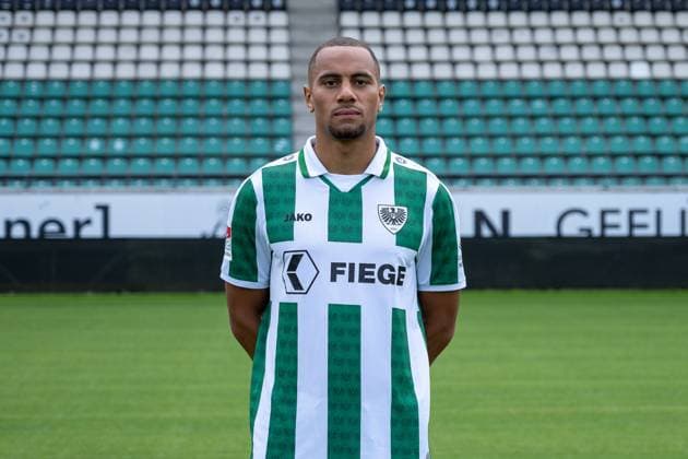 Etienne Amenyido SC Preußen Münster 2 Bundesliga, portrait date 2024 2025 Copyright: xKirchner-Media THx