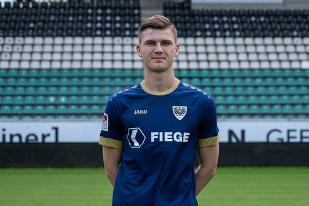 Marian Kirsch SC Preußen Münster 2 Bundesliga, portrait date 2024 2025 Copyright: xKirchner-Media THx