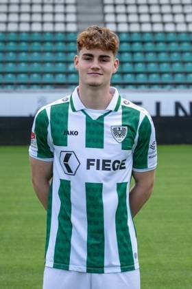 Jakob Korte SC Preußen Münster 2 Bundesliga, portrait date 2024 2025 Copyright: xKirchner-Media THx