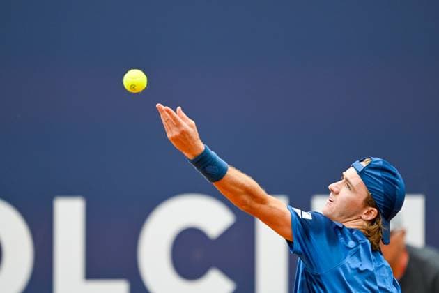 TENNIS - ATP, Tennis Herren Generali Open 2024 KITZBUEHEL,AUSTRIA,24.JUL.24 - TENNIS - ATP World Tour, Generali Open. Image shows Lukas Neumayer (AUT).  GEPAxpictures xDanielxSchoenherr