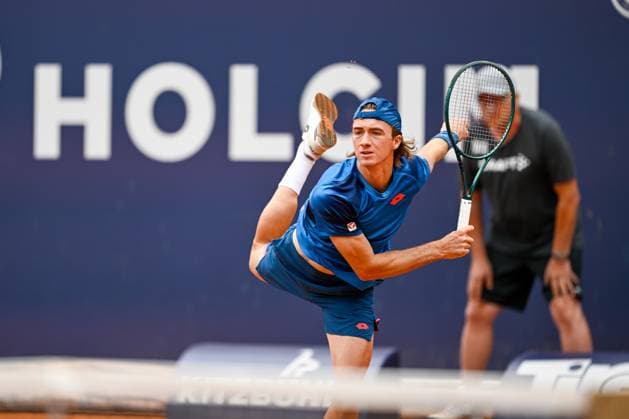 Sport Bilder des Tages TENNIS - ATP, Tennis Herren Generali Open 2024 KITZBUEHEL,AUSTRIA,24.JUL.24 - TENNIS - ATP World Tour, Generali Open. Image shows Lukas Neumayer (AUT).  GEPAxpictures xDanielxSchoenherr