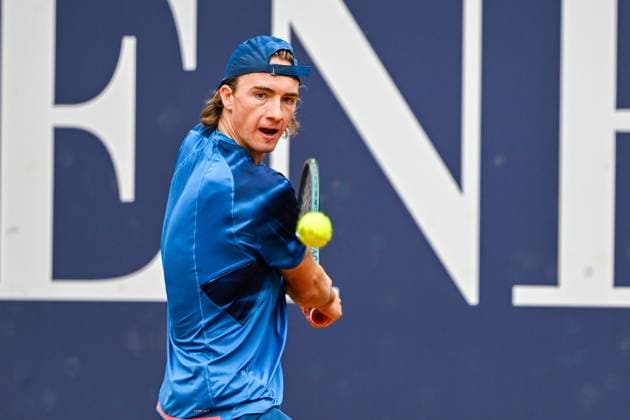 TENNIS - ATP, Tennis Herren Generali Open 2024 KITZBUEHEL,AUSTRIA,24.JUL.24 - TENNIS - ATP World Tour, Generali Open. Image shows Lukas Neumayer (AUT).  GEPAxpictures xDanielxSchoenherr