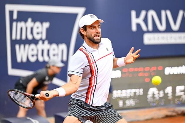 TENNIS - ATP, Tennis Herren Generali Open 2024 KITZBUEHEL,AUSTRIA,24.JUL.24 - TENNIS - ATP World Tour, Generali Open. Image shows Nicolas Moreno de Alboran (USA).  GEPAxpictures xDanielxSchoenherr