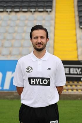 Physiotherapist Ricardo Bernardy SV 07 Elversberg 2 Bundesliga, portrait appointment 2024 2025 Elversberg Ursapharm Arena an der Kaiserlinde Saarland Germany DE Copyright: xSebastianxBachx
