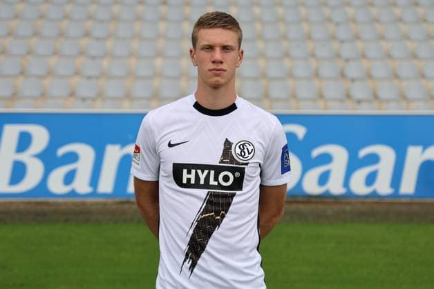 Elias Baum SV 07 Elversberg 2 Bundesliga, portrait date 2024 2025 Elversberg Ursapharm Arena an der Kaiserlinde Saarland Germany EN Copyright: xSebastianxBachx