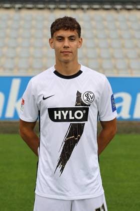 Frederik Schmahl SV 07 Elversberg 2 Bundesliga, portrait date 2024 2025 Elversberg Ursapharm Arena an der Kaiserlinde Saarland Germany EN Copyright: xSebastianxBachx
