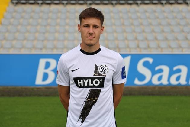 Lukas Pinckert SV 07 Elversberg 2 Bundesliga, portrait date 2024 2025 Elversberg Ursapharm Arena an der Kaiserlinde Saarland Germany EN Copyright: xSebastianxBachx