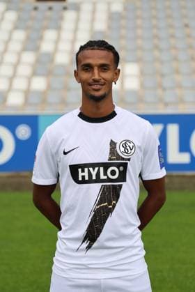 Filimon Gerezgiher SV 07 Elversberg 2 Bundesliga, portrait date 2024 2025 Elversberg Ursapharm Arena an der Kaiserlinde Saarland Germany DE Copyright: xSebastianxBachx