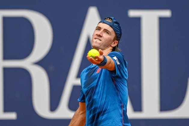 TENNIS - ATP, Tennis Herren Generali Open 2024 KITZBUEHEL,AUSTRIA,24.JUL.24 - TENNIS - ATP World Tour, Generali Open. Image shows Lukas Neumayer (AUT).  GEPAxpictures xDanielxSchoenherr