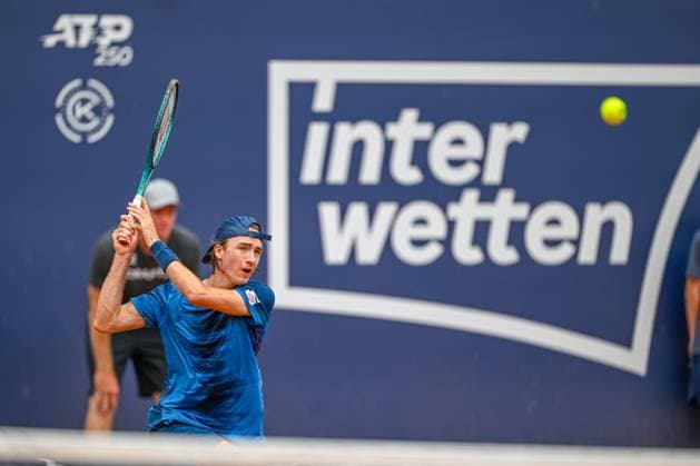 TENNIS - ATP, Tennis Herren Generali Open 2024 KITZBUEHEL,AUSTRIA,24.JUL.24 - TENNIS - ATP World Tour, Generali Open. Image shows Lukas Neumayer (AUT).  GEPAxpictures xDanielxSchoenherr