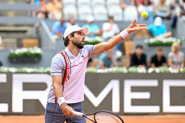 TENNIS - ATP, Tennis Herren Generali Open 2024 KITZBUEHEL,AUSTRIA,24.JUL.24 - TENNIS - ATP World Tour, Generali Open. Image shows Nicolas Moreno de Alboran (USA).  GEPAxpictures xDanielxSchoenherr
