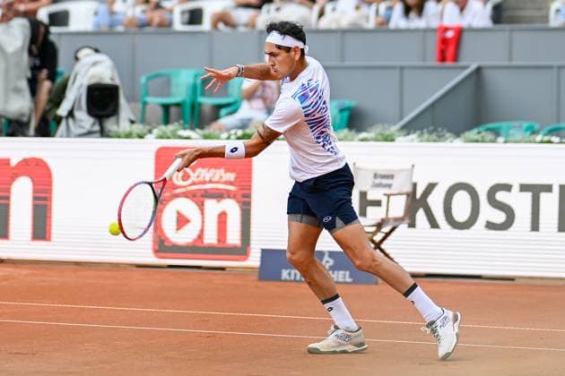 TENNIS - ATP, Tennis Herren Generali Open 2024 KITZBUEHEL,AUSTRIA,24.JUL.24 - TENNIS - ATP World Tour, Generali Open. Image shows Alejandro Tabilo (CHI).  GEPAxpictures xDanielxSchoenherr