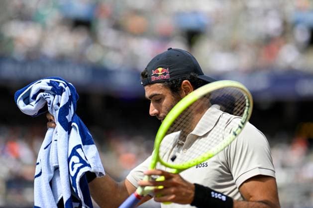 TENNIS - ATP, Tennis Herren Generali Open 2024 KITZBUEHEL,AUSTRIA,24.JUL.24 - TENNIS - ATP World Tour, Generali Open. Image shows Matteo Berrettini (ITA).  GEPAxpictures xDanielxSchoenherr