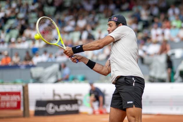 TENNIS - ATP, Tennis Herren Generali Open 2024 KITZBUEHEL,AUSTRIA,24.JUL.24 - TENNIS - ATP World Tour, Generali Open. Image shows Matteo Berrettini (ITA).  GEPAxpictures xDanielxSchoenherr