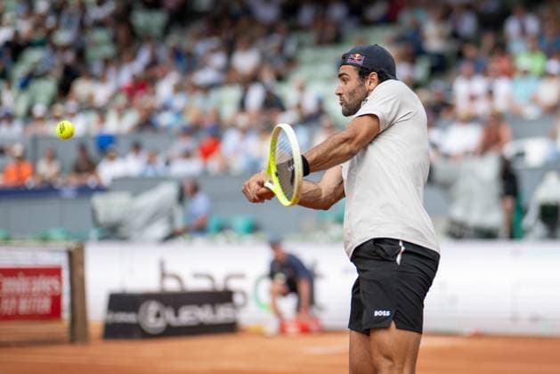 TENNIS - ATP, Tennis Herren Generali Open 2024 KITZBUEHEL,AUSTRIA,24.JUL.24 - TENNIS - ATP World Tour, Generali Open. Image shows Matteo Berrettini (ITA).  GEPAxpictures xDanielxSchoenherr