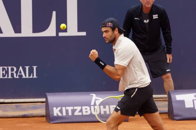 Generali Open ATP 250 2024 Kitzbühel, 24 07 2024 Matteo Berrettini ITA, Italy Generali Open 2024, ATP 250, Sportpark Kitzbühel on 24 07 2024, Kitzbühel Copyright: xBEAUTIFULxSPORTSx Pajonkx