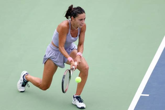 WARSZAWA 24.07.2024 TURNIEJ WTA, Tennis Damen 125 POLISH OPEN --- TENNIS TOURNAMENT WTA 125 POLISH OPEN IN WARSAW MARIAM BOLKWADZE FOT. PIOTR KUCZA FOTOPYK 