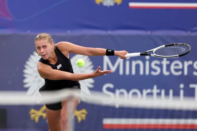 Sport Bilder des Tages WARSZAWA 24.07.2024 TURNIEJ WTA, Tennis Damen 125 POLISH OPEN --- TENNIS TOURNAMENT WTA 125 POLISH OPEN IN WARSAW MAJA CHWALINSKA FOT. PIOTR KUCZA FOTOPYK 