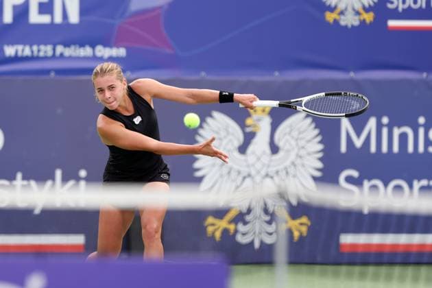 WARSZAWA 24.07.2024 TURNIEJ WTA, Tennis Damen 125 POLISH OPEN --- TENNIS TOURNAMENT WTA 125 POLISH OPEN IN WARSAW MAJA CHWALINSKA FOT. PIOTR KUCZA FOTOPYK 