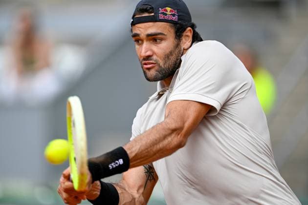 TENNIS - ATP, Tennis Herren Generali Open 2024 KITZBUEHEL,AUSTRIA,24.JUL.24 - TENNIS - ATP World Tour, Generali Open. Image shows Matteo Berrettini (ITA).  GEPAxpictures xDanielxSchoenherr