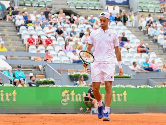 TENNIS - ATP, Tennis Herren Generali Open 2024 KITZBUEHEL,AUSTRIA,24.JUL.24 - TENNIS - ATP World Tour, Generali Open. Image shows Thiago Agustin Tirante (ARG).  GEPAxpictures xDanielxSchoenherr
