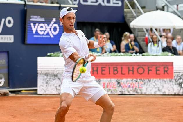 TENNIS - ATP, Tennis Herren Generali Open 2024 KITZBUEHEL,AUSTRIA,24.JUL.24 - TENNIS - ATP World Tour, Generali Open. Image shows Thiago Agustin Tirante (ARG).  GEPAxpictures xDanielxSchoenherr