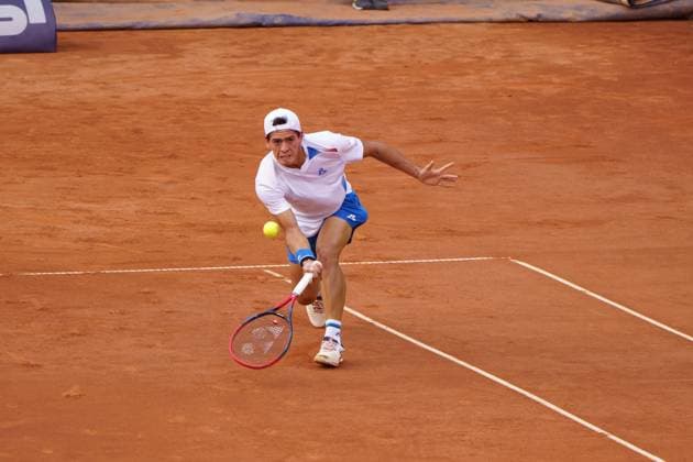 Generali Open ATP 250 2024 Kitzbühel, 24 07 2024 Sebastian Baez ARG, Argentina Generali Open 2024, ATP 250, Sportpark Kitzbühel on 24 07 2024, Kitzbühel Copyright: xBEAUTIFULxSPORTSx Pajonkx