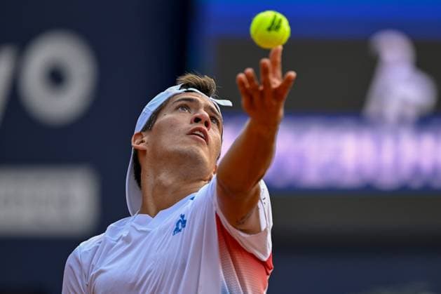 TENNIS - ATP, Tennis Herren Generali Open 2024 KITZBUEHEL,AUSTRIA,24.JUL.24 - TENNIS - ATP World Tour, Generali Open. Image shows Sebastian Baez (ARG).  GEPAxpictures xDanielxSchoenherr