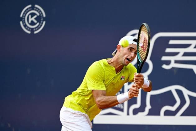TENNIS - ATP, Tennis Herren Generali Open 2024 KITZBUEHEL,AUSTRIA,24.JUL.24 - TENNIS - ATP World Tour, Generali Open. Image shows Thiago Agustin Tirante (ARG).  GEPAxpictures xDanielxSchoenherr