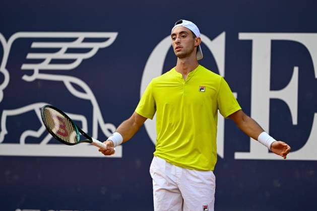 TENNIS - ATP, Tennis Herren Generali Open 2024 KITZBUEHEL,AUSTRIA,24.JUL.24 - TENNIS - ATP World Tour, Generali Open. Image shows the disappointment of Thiago Agustin Tirante (ARG).  GEPAxpictures xDanielxSchoenherr