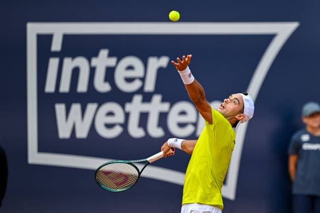 TENNIS - ATP, Tennis Herren Generali Open 2024 KITZBUEHEL,AUSTRIA,24.JUL.24 - TENNIS - ATP World Tour, Generali Open. Image shows Thiago Agustin Tirante (ARG).  GEPAxpictures xDanielxSchoenherr