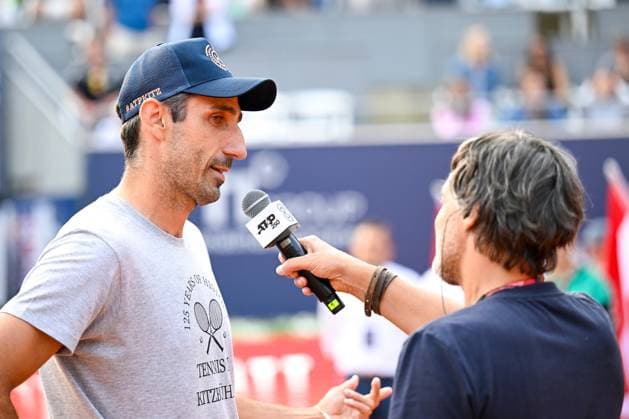 TENNIS - ATP, Tennis Herren Generali Open 2024 KITZBUEHEL,AUSTRIA,24.JUL.24 - TENNIS - ATP World Tour, Generali Open. Image shows Philipp Oswald (AUT).  GEPAxpictures xDanielxSchoenherr