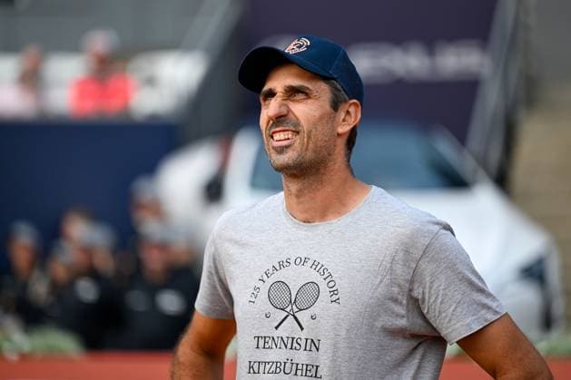 TENNIS - ATP, Tennis Herren Generali Open 2024 KITZBUEHEL,AUSTRIA,24.JUL.24 - TENNIS - ATP World Tour, Generali Open. Image shows Philipp Oswald (AUT).  GEPAxpictures xDanielxSchoenherr