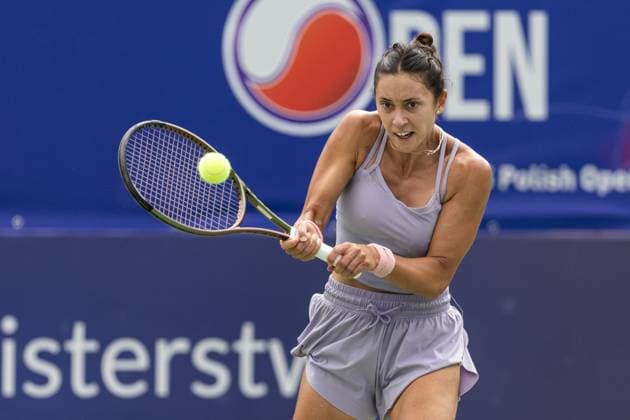 Polish Open 2024 Mariam Bolkvadze during WTA, Tennis Damen 125 Polish Open 2024 tennis tournament in Warsaw, Poland on 24 July, 2024. Warsaw Poland  Copyright: xFotoxOlimpikx originalFilename:jastrzebowski-wta125po240724_npEKa.jpg