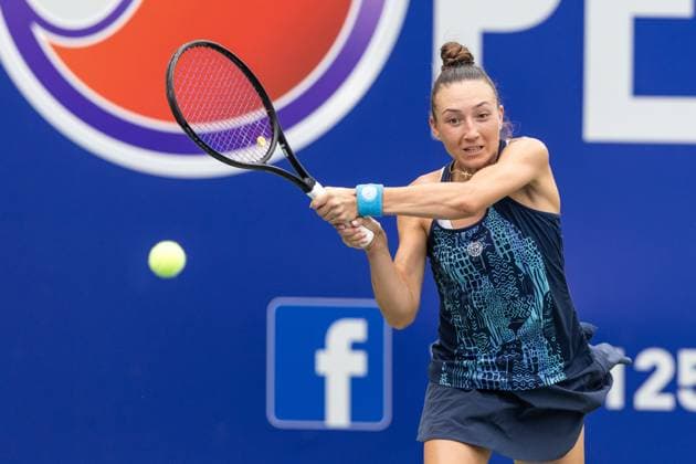 Polish Open 2024 Leonie Kung during WTA, Tennis Damen 125 Polish Open 2024 tennis tournament in Warsaw, Poland on 24 July, 2024. Warsaw Poland  Copyright: xFotoxOlimpikx originalFilename:jastrzebowski-wta125po240724_npRv0.jpg