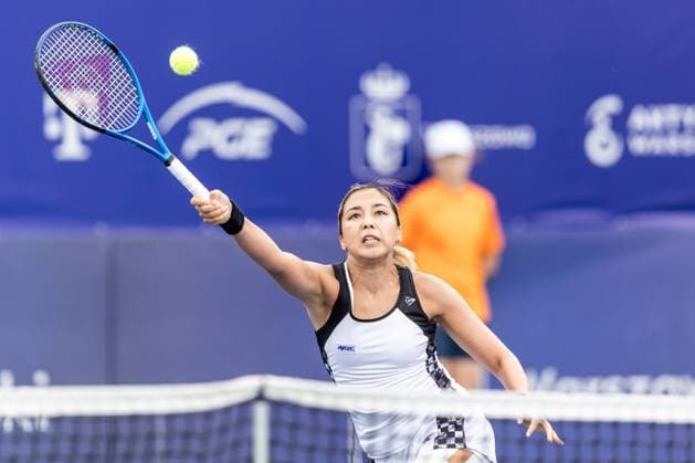 Polish Open 2024 Zarina Diyas during WTA, Tennis Damen 125 Polish Open 2024 tennis tournament in Warsaw, Poland on 24 July, 2024. Warsaw Poland  Copyright: xFotoxOlimpikx originalFilename:jastrzebowski-wta125po240724_npnkk.jpg