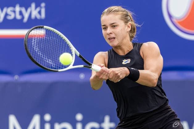 Polish Open 2024 Maja Chwalinska during WTA, Tennis Damen 125 Polish Open 2024 tennis tournament in Warsaw, Poland on 24 July, 2024. Warsaw Poland  Copyright: xFotoxOlimpikx originalFilename:jastrzebowski-wta125po240724_npwZj.jpg
