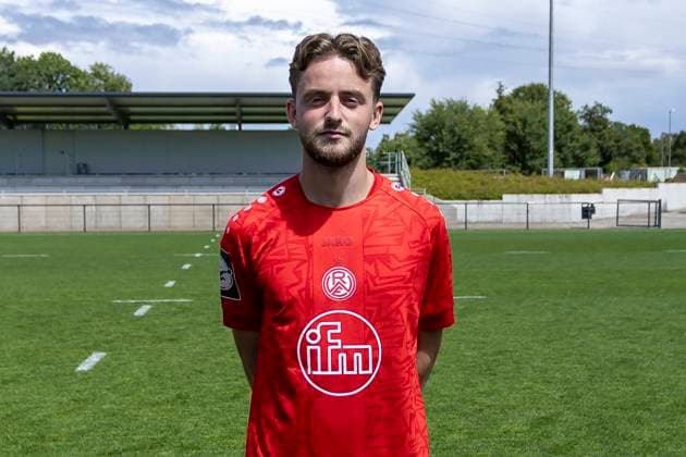 Robbie D Haese Rot Weiss Essen 3 Liga, portrait date 2024 2025