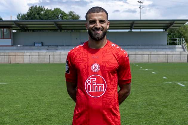 Ramien Safi Rot Weiss Essen 3 Liga, portrait date 2024 2025