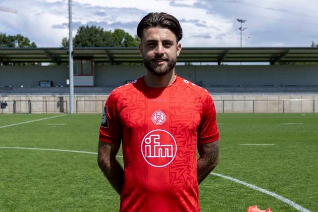 Jose Enrique Rios Alonso Rot Weiss Essen 3 Liga, portrait date 2024 2025